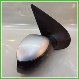 Specchio Specchietto Retrovisore Destro DX GRIGIO PEUGEOT 206 1998 2009 MAGNETI MARELLI 018015 Originale Usato