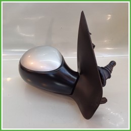 Specchio Specchietto Retrovisore Destro DX GRIGIO PEUGEOT 206 1998 2009 MAGNETI MARELLI 018015 Originale Usato