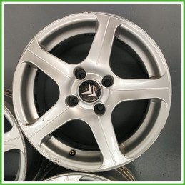 Cerchio Singolo in Lega CITROEN C3 (A51) (dal 09/2009 al 06/2013) 15 pollici 15" 6.5J 4x108 ET 14 originale usato al pz