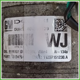 Compressore Clima AC Aria Condizionata DELPHI WJ OPEL ASTRA A04 95517235