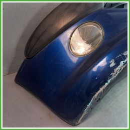 Paraurti Anteriore PEUGEOT 206 Berlina BLU - EGE VERNICE BLU DI CINA 1998 2009 7401GP Originale Usato