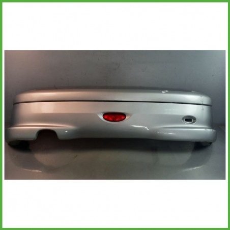 Paraurti Posteriore PEUGEOT 206 Berlina GRIGIO 7410L5 1998 2009 Originale Usato