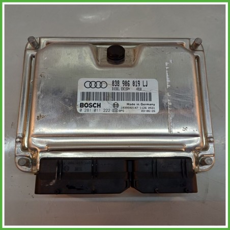 Centralina Motore Iniezione ECU BOSCH 0281011222 AUDI A4 8E 1.9 TDI 96kw 038906019FP 2000 2004