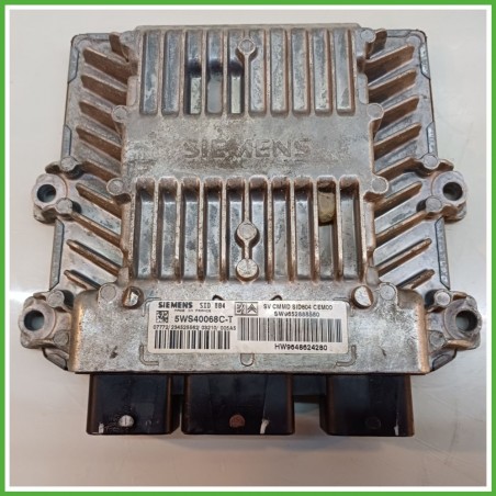 Centralina Motore Iniezione ECU SIEMENS 5WS40068C-T CITROEN C3 1a Serie 1.4 50kw 1940GK 2002 2005