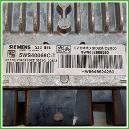 Centralina Motore Iniezione ECU SIEMENS 5WS40068C-T CITROEN C3 1a Serie 1.4 50kw 1940GK 2002 2005