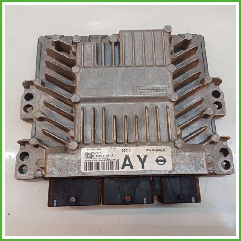 Centralina Motore Iniezione ECU SIEMENS S1800331104A NISSAN QASHQAI J10E/JJ10E 1.5 dCi 78kw 23710-JD54D 2007 2010