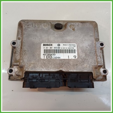 Centralina Motore Iniezione ECU BOSCH 0281001955 FIAT PUNTO 1N/1P 1.9 JTD 59kw 46789433 1999 2005