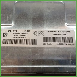 Centralina Motore Iniezione ECU VALEO 21586539-8A CITROEN C3 2a Serie 1.1 44kw 1943HG 2005 2010