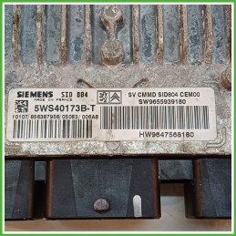Centralina Motore Iniezione ECU SIEMENS 5WS40173B-T CITROEN C3 1a Serie 1.4 50kw 1943T3 2002 2005