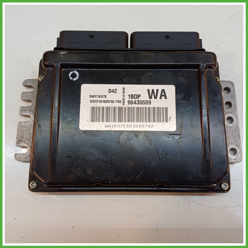 Centralina Motore Iniezione ECU SIEMENS 5WY1E07E CHEVROLET (DAEWOO) KALOS T200 1.2 53kw 96376653 2005 2008
