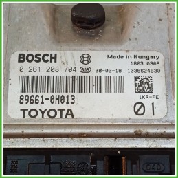 Centralina Motore Iniezione ECU BOSCH 0261208704 CITROEN C1 1.0 50kw 1943FE 2005 2014