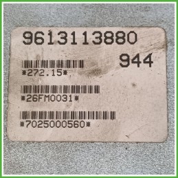 Centralina Motore Iniezione ECU BOSCH 0261200707 PEUGEOT 106 37kw 1929Q0 1991 1996