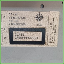 Autoradio LANCIA YPSILON TI 1.2 7354937570 2008 2013 BLAUPUNKT 7648737516