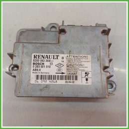 Centralina Airbag BOSCH 0285001510 RENAULT CLIO 3a Serie 1.4 16V 8200563368 2005 2009