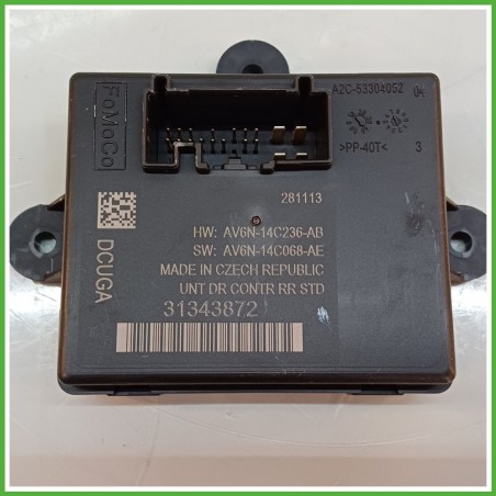 Centralina Porta CONTINENTAL A2C-53304052 VOLVO V40 Cross Country 31343872 2012 2018