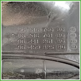 Copertura Insonorizzante Cover Motore PSA 9651670080 PEUGEOT 307 1.4 013742 8HZ 2001 2006