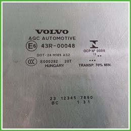 Cristallo Laterale Scendente Posteriore Destro DX VOLVO V40 Cross Country 5 Porte 32244823 2012 2018
