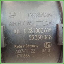 Debimetro Misuratore Massa Aria BOSCH 0281002618 OPEL ASTRA A04 1.7 16V 93178243 2004 2011