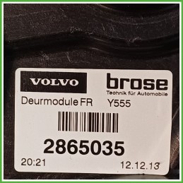 Alzacristalli Alzavetro Elettrico Anteriore Destro DX VOLVO V40 Cross Country 31276216 2012 2018 BROSE 3865035