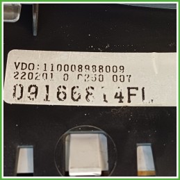 Quadro strumenti contachilometri tachimetro VDO 110.008.988.009 OPEL CORSA X01 1.2 16V 9194496
