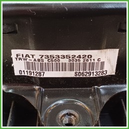Airbag Guidatore Sinistro SX FIAT PUNTO 2U 1.2 8V 735335242 2003 2007 TRW