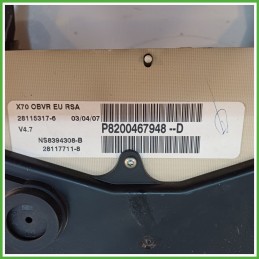 Quadro strumenti contachilometri tachimetro JOHNSON CONTROLS 28115317-6 RENAULT MASTER 2.5 dCi 8200467948