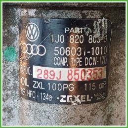 Compressore Clima AC Aria Condizionata ZEXEL 506031-1010 VOLKSWAGEN GOLF 1J 1J0820803N