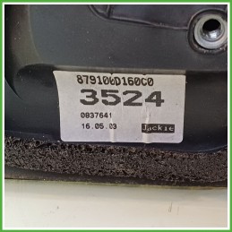 Specchio Specchietto Retrovisore Destro DX NERO TOYOTA YARIS FRP 2001 2005 Originale Usato