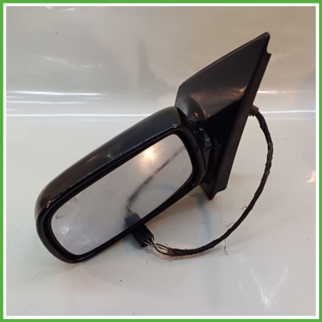 Specchio Specchietto Retrovisore Sinistro SX NERO TOYOTA YARIS FRP 2001 2005 Originale Usato