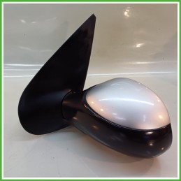 Specchio Specchietto Retrovisore Sinistro SX GRIGIO PEUGEOT 206 1998 2009 MAGNETI MARELLI 01-8015 Originale Usato
