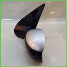 Specchio Specchietto Retrovisore Sinistro SX GRIGIO PEUGEOT 206 1998 2009 MAGNETI MARELLI 01-8015 Originale Usato
