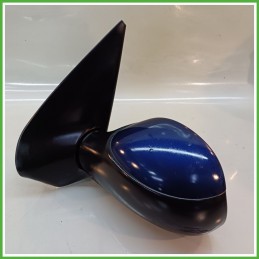 Specchio Specchietto Retrovisore Sinistro SX BLU PEUGEOT 206 1998 2009 MAGNETI MARELLI 01-8015 Originale Usato