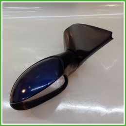Specchio Specchietto Retrovisore Sinistro SX BLU PEUGEOT 206 1998 2009 MAGNETI MARELLI 01-8015 Originale Usato