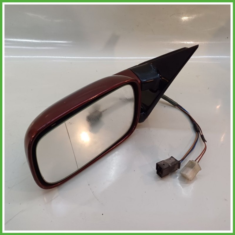 Specchio Specchietto Retrovisore Sinistro SX ROSSO VOLKSWAGEN PASSAT 3A 1993 1999 MAGNA 00-17300 Originale Usato