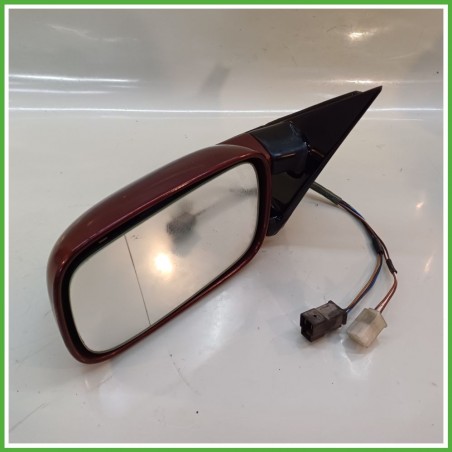 Specchio Specchietto Retrovisore Sinistro SX ROSSO VOLKSWAGEN PASSAT 3A 1993 1999 MAGNA 00-17300 Originale Usato