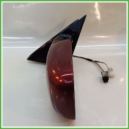 Specchio Specchietto Retrovisore Sinistro SX ROSSO VOLKSWAGEN PASSAT 3A 1993 1999 MAGNA 00-17300 Originale Usato