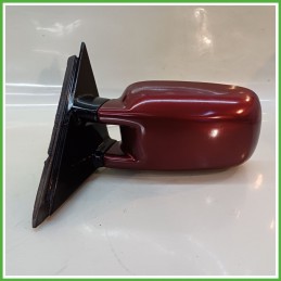 Specchio Specchietto Retrovisore Sinistro SX ROSSO VOLKSWAGEN PASSAT 3A 1993 1999 MAGNA 00-17300 Originale Usato
