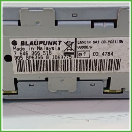 Autoradio LANCIA YPSILON TE 1.2 735434109 2006 2008 BLAUPUNKT 7646366516