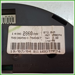Display Indicatore Multifunzionale FIAT ULYSSE 2F 2.0 JTD 1495869898 2002 2010 MAGNETI MARELLI 503.000.170007