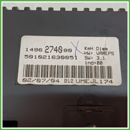 Quadro strumenti contachilometri tachimetro MAGNETI MARELLI 501.021.630.051 FIAT ULYSSE 2F 2.0 JTD 1496285080