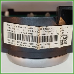 Quadro strumenti contachilometri tachimetro SIEMENS A2C53190331 PEUGEOT 207 1.4 6103CW