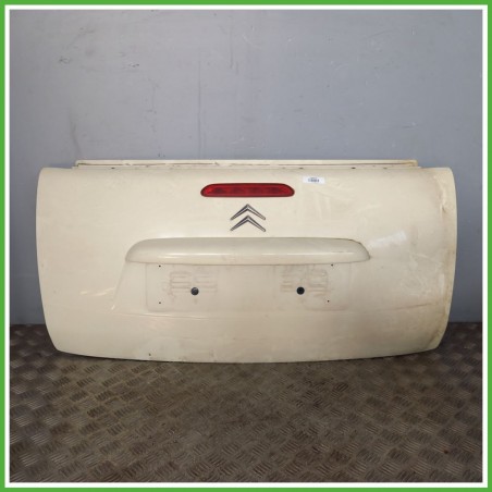 Portellone Bagagliaio Cofano Baule Posteriore CITROEN C3 PLURIEL 2003 2010 BIANCO Cabrio Originale Usato