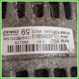 Alternatore DENSO MS1022118431 LANCIA MUSA 43 52003531