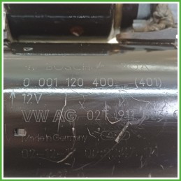 Motorino Avviamento BOSCH 0001120400 VOLKSWAGEN POLO 9N 02T911023G