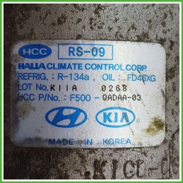 Compressore Clima AC Aria Condizionata HCC F500-QADAA-03 HYUNDAI i10 97701B9150
