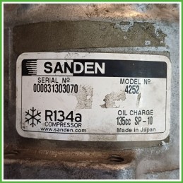 Compressore Clima AC Aria Condizionata SANDEN SDV7AB-S20 VOLKSWAGEN GOLF 1H 1H0820803DX
