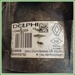 Compressore Clima AC Aria Condizionata DELPHI 11266051035 RENAULT MASTER 8201250900