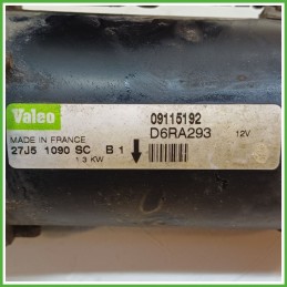 Motorino Avviamento VALEO D6RA293 OPEL AGILA H00 55566800