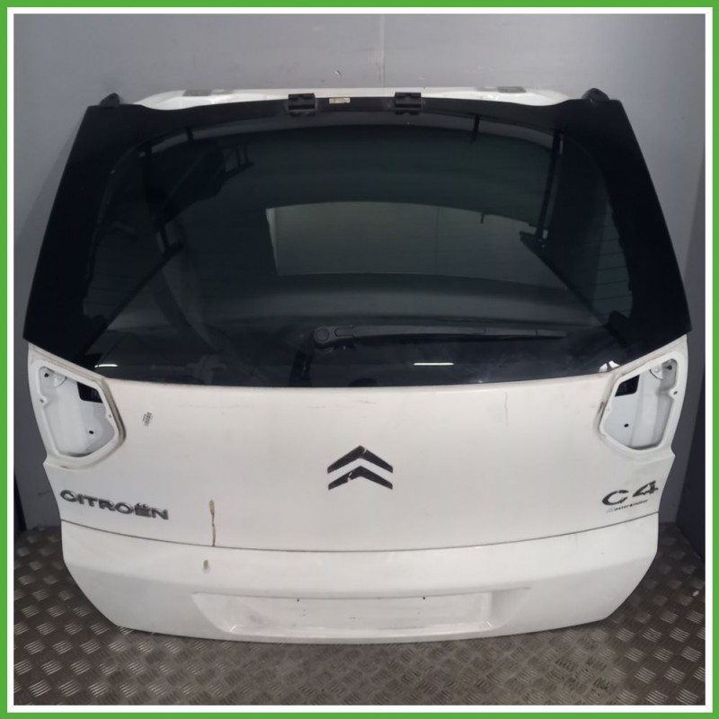 Portellone Bagagliaio Cofano Baule Posteriore CITROEN C4 PICASSO 2006 2013 BIANCO Monovolume Originale Usato