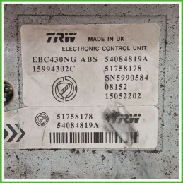 Centralina ABS Modulo Pompa TRW EBC430NG 71752655 LANCIA YPSILON TE Originale Usato